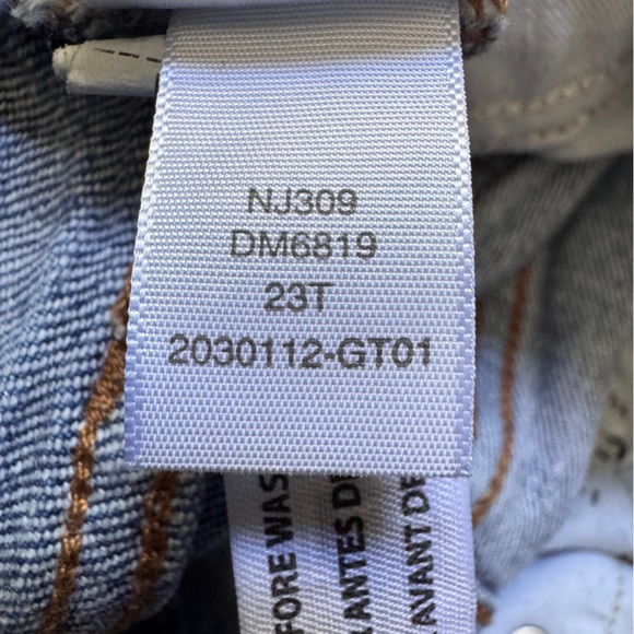 Madewell High Rise The Perfect Vintage Straight Jean - Size 23 T Tall - Picture 11 of 15